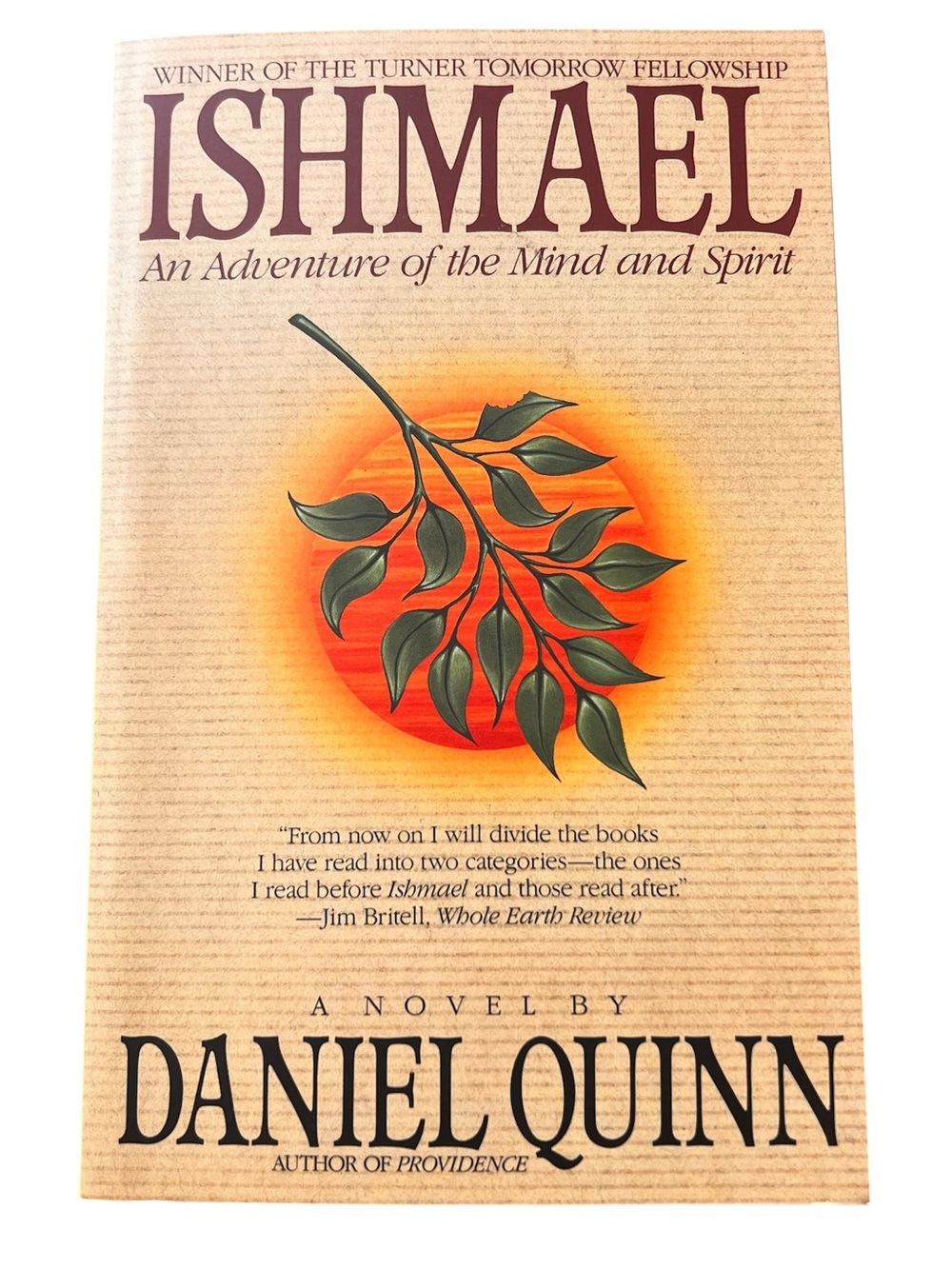 Ishmael Book  by Daniel Quinn — Paperback Philosophy Novel